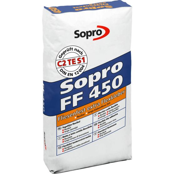 SOPRO flexibilné lepidlo FF 450 extra pevné 25 kg
